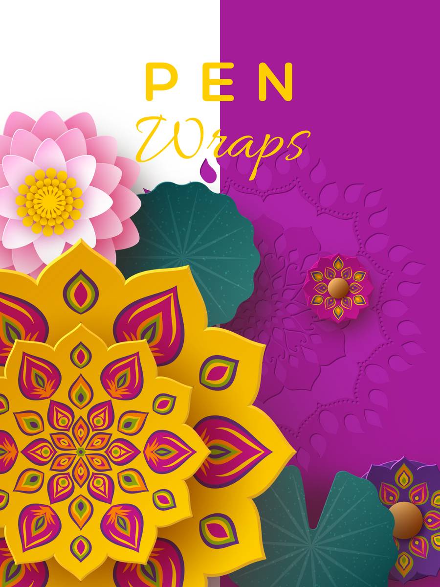 Digital Download - Sassy Days of the Week Pen Wrap , Pen Wrap Digital  Downloads , Cuss Days of the Week Pen Wrap , Rainbow Pen Wrap