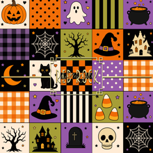 Load image into Gallery viewer, HALLOWEEN PATCHWORK