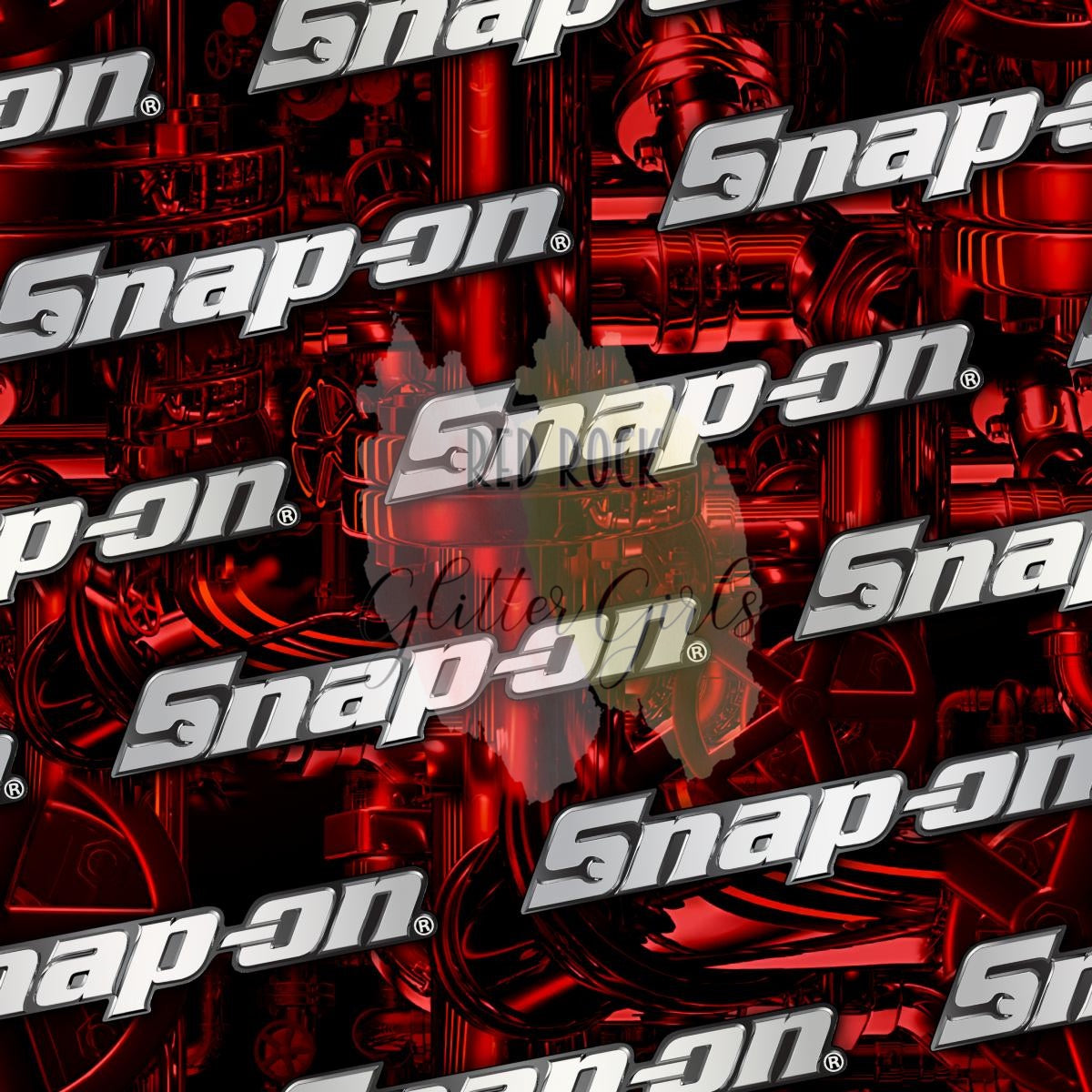 Snap On Red Rock Glitter Girls snap-on-red-rock-glitter-girls