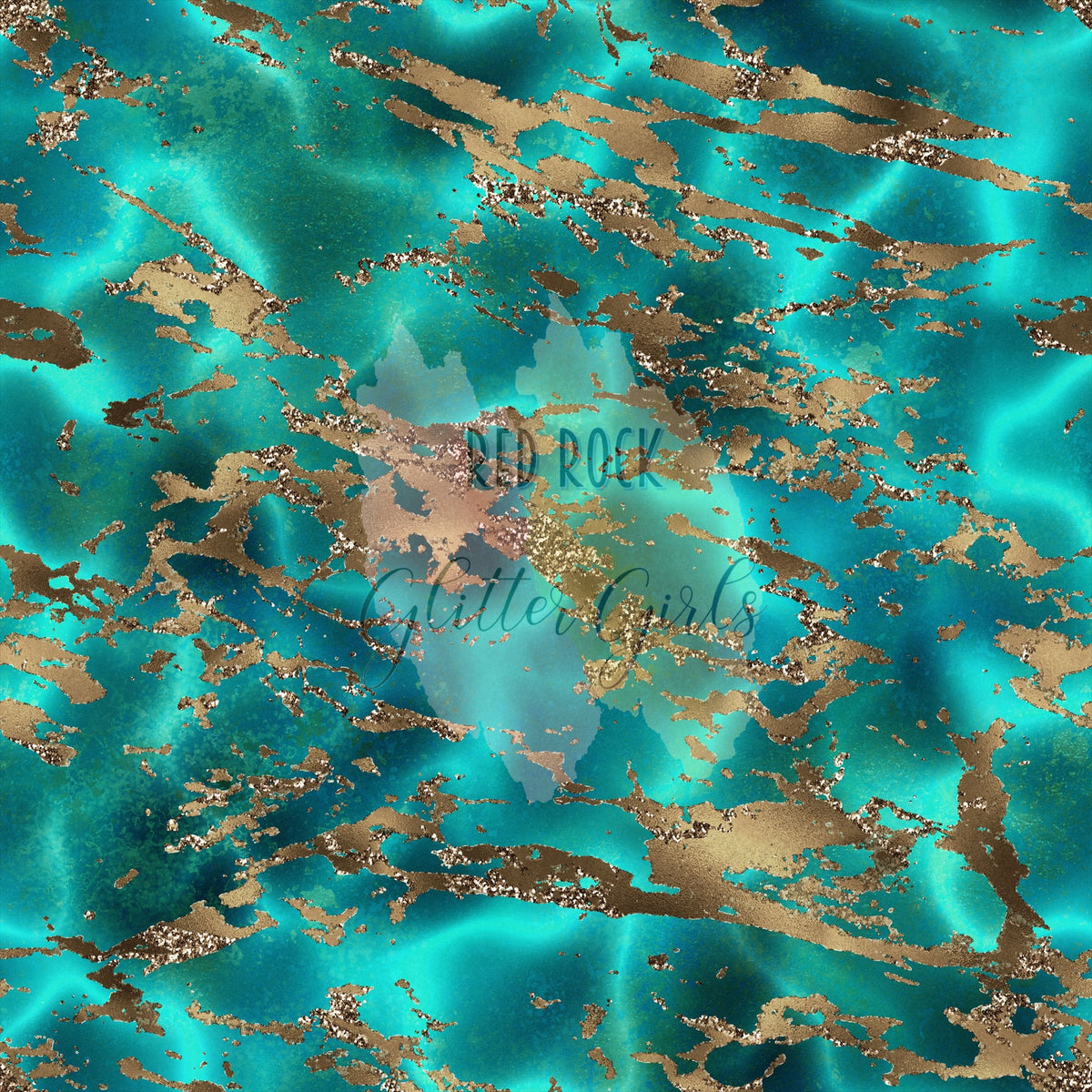 Turquoise Stone 6 Red Rock Glitter Girls