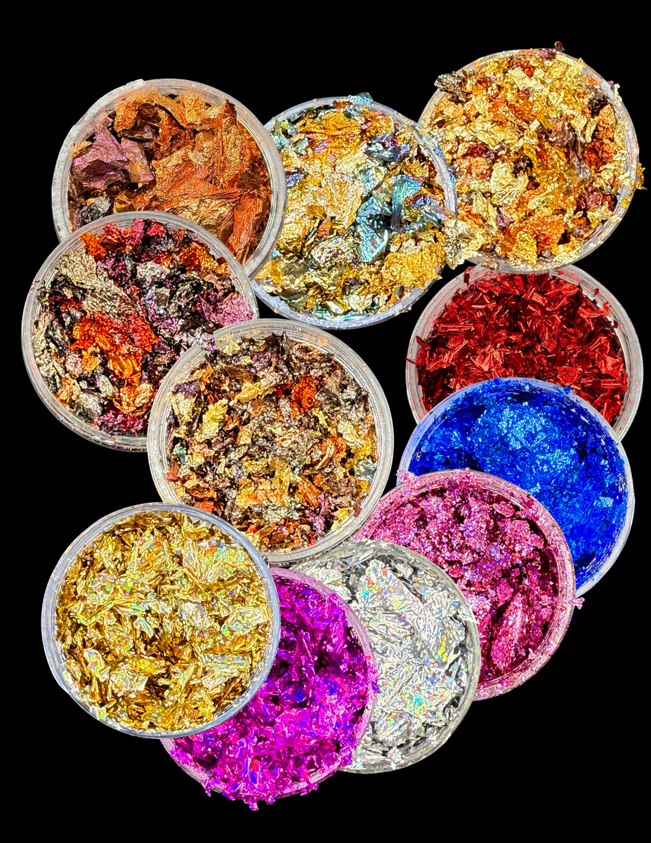! NEW PRODUCT ALERT! FOIL FLAKES & RIBBONS – Red Rock Glitter Girls