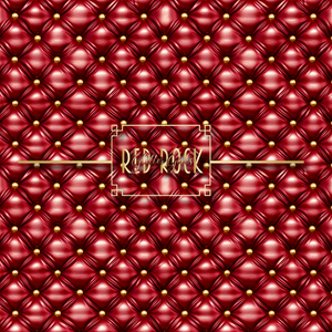 Burgundy Elegant Christmas Tufted