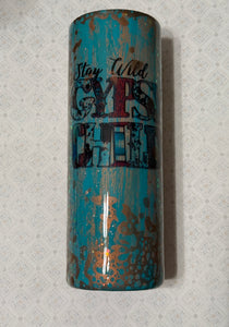 20 oz. Stay Wild Gypsy Child Tumbler