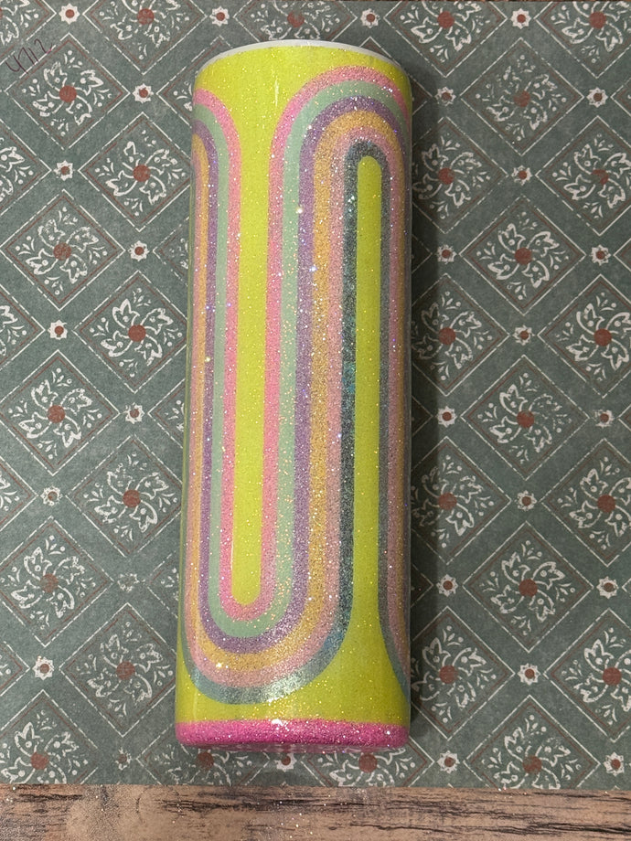 30 oz. Retro Rainbow Tumber