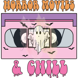 Horror Movies & Chill VHS
