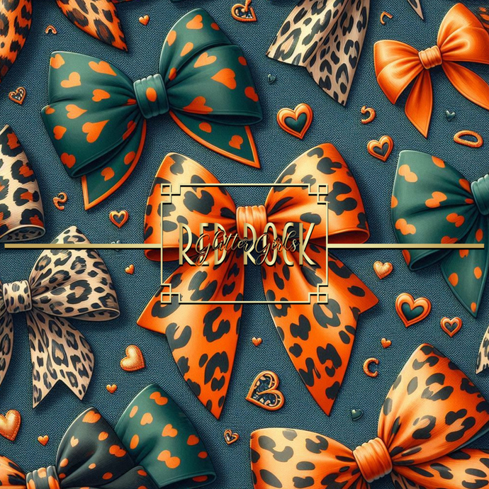 The Denim Leopard and Bows Collection