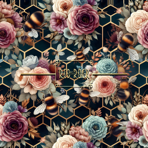 Floral Bees PART 1 Collection ****** <span style="text-decoration: underline; color: #dc1212;"><em><strong>YOU MUST UTILIZE THE DROP DOWN TO MAKE YOUR SELECTIONS