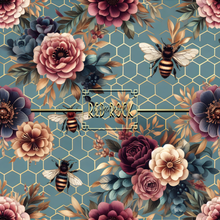 Load image into Gallery viewer, Floral Bees PART 1 Collection ****** &lt;span style=&quot;text-decoration: underline; color: #dc1212;&quot;&gt;&lt;em&gt;&lt;strong&gt;YOU MUST UTILIZE THE DROP DOWN TO MAKE YOUR SELECTIONS
