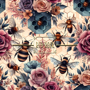 Floral Bees PART 1 Collection ****** <span style="text-decoration: underline; color: #dc1212;"><em><strong>YOU MUST UTILIZE THE DROP DOWN TO MAKE YOUR SELECTIONS