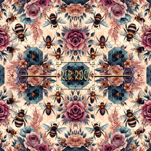 Load image into Gallery viewer, Floral Bees PART 1 Collection ****** &lt;span style=&quot;text-decoration: underline; color: #dc1212;&quot;&gt;&lt;em&gt;&lt;strong&gt;YOU MUST UTILIZE THE DROP DOWN TO MAKE YOUR SELECTIONS
