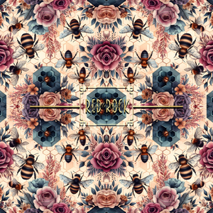 Floral Bees PART 1 Collection ****** <span style="text-decoration: underline; color: #dc1212;"><em><strong>YOU MUST UTILIZE THE DROP DOWN TO MAKE YOUR SELECTIONS