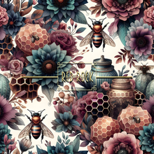 Load image into Gallery viewer, Floral Bees PART 1 Collection ****** &lt;span style=&quot;text-decoration: underline; color: #dc1212;&quot;&gt;&lt;em&gt;&lt;strong&gt;YOU MUST UTILIZE THE DROP DOWN TO MAKE YOUR SELECTIONS
