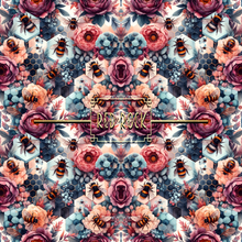 Load image into Gallery viewer, Floral Bees PART 1 Collection ****** &lt;span style=&quot;text-decoration: underline; color: #dc1212;&quot;&gt;&lt;em&gt;&lt;strong&gt;YOU MUST UTILIZE THE DROP DOWN TO MAKE YOUR SELECTIONS
