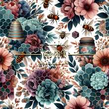 Load image into Gallery viewer, Floral Bees PART 1 Collection ****** &lt;span style=&quot;text-decoration: underline; color: #dc1212;&quot;&gt;&lt;em&gt;&lt;strong&gt;YOU MUST UTILIZE THE DROP DOWN TO MAKE YOUR SELECTIONS
