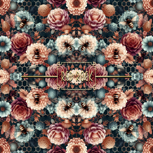 Load image into Gallery viewer, Floral Bees PART 1 Collection ****** &lt;span style=&quot;text-decoration: underline; color: #dc1212;&quot;&gt;&lt;em&gt;&lt;strong&gt;YOU MUST UTILIZE THE DROP DOWN TO MAKE YOUR SELECTIONS
