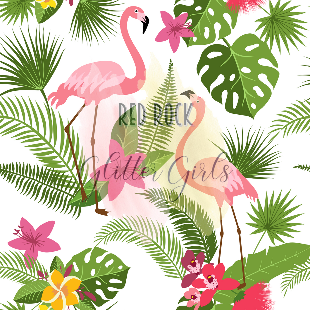 Tropical Flamingos