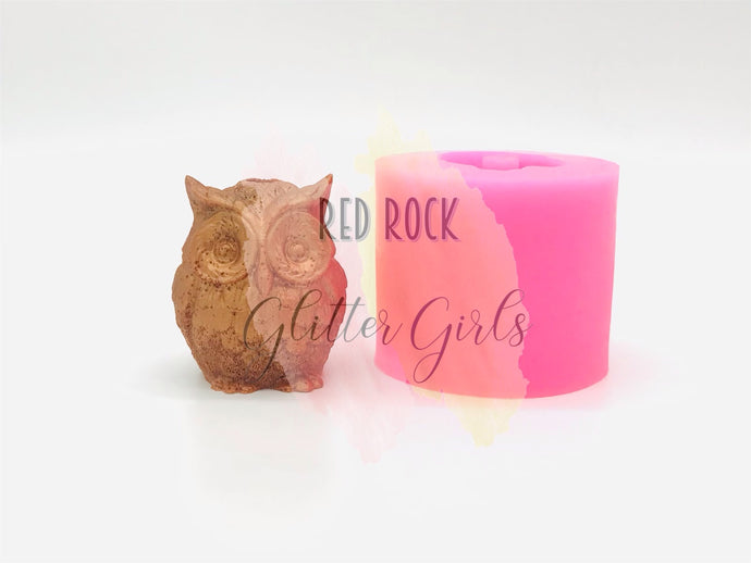 Owl Straw Topper Mold