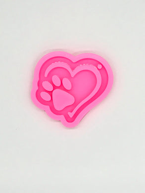 Autisum Heart Straw Topper Silicone Mold / Puzzle Piece Straw