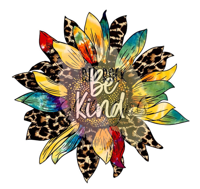 Be Kind Sunflower