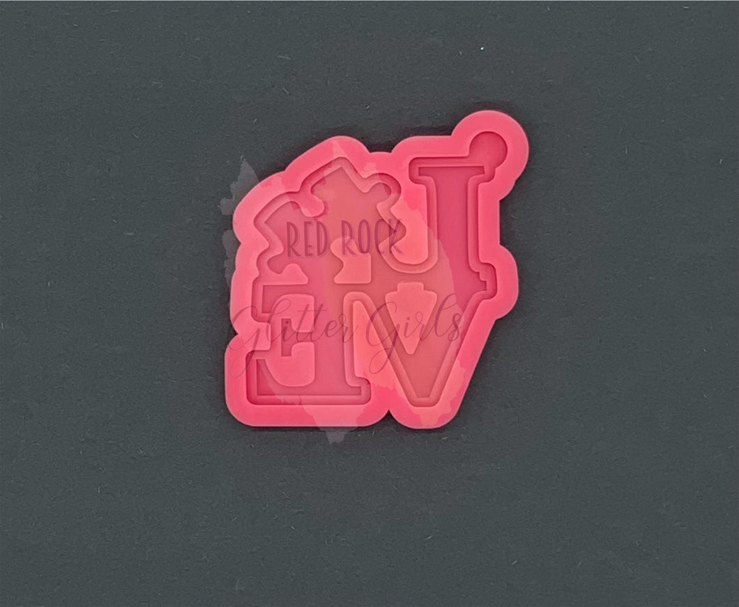 LOVE Autism Awareness Keychain
