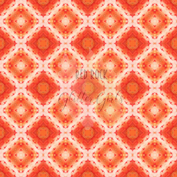 Orange Boho Tiles