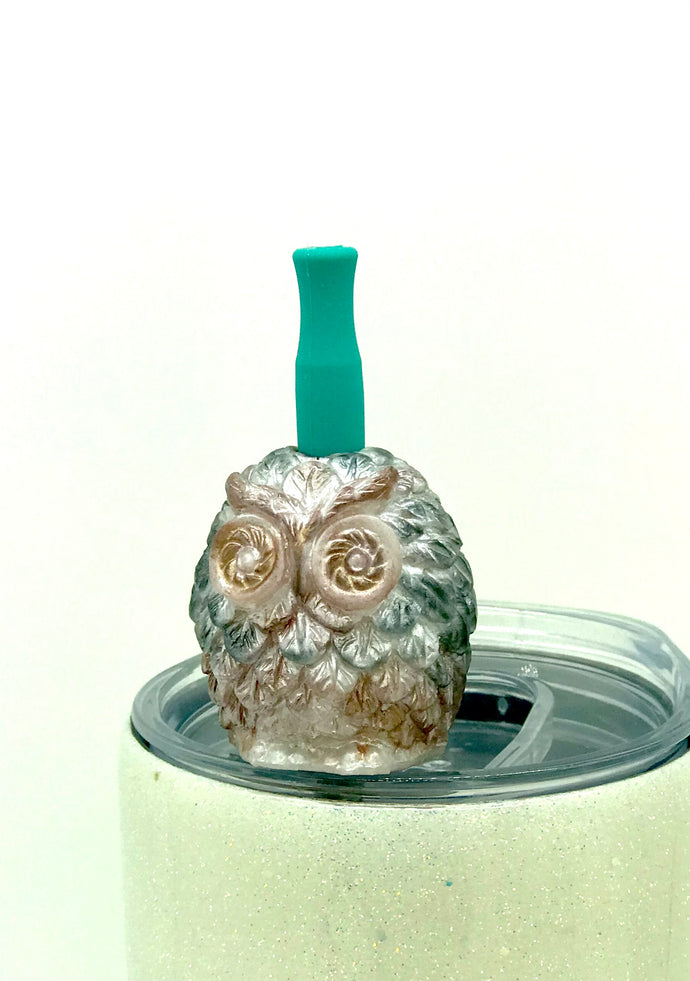 Owl Straw Topper Mold