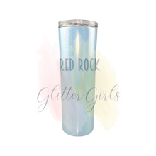 Load image into Gallery viewer, 20 oz. Holographic Glitter Sublimation Tumbler (Slight Taper)

