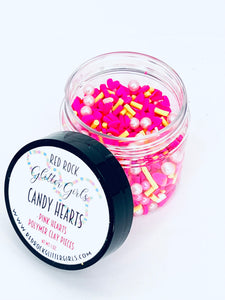 Candy Hearts - Polymer Clay Candy
