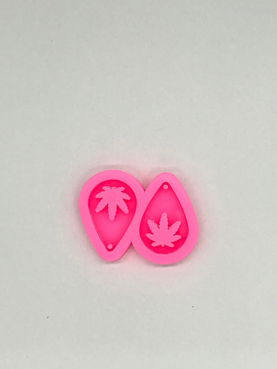 Pot Leaf Earring Silicone Mold