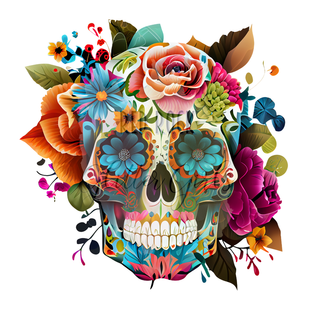 Sugar Skull 3- Clear Cast
