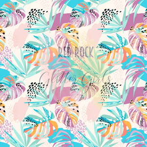 Tropical Water Color Monstera
